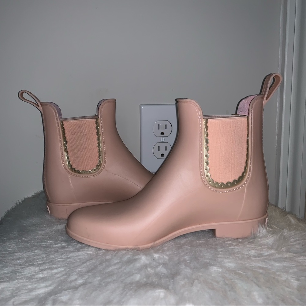 Pink Jack Rogers Rain Boots